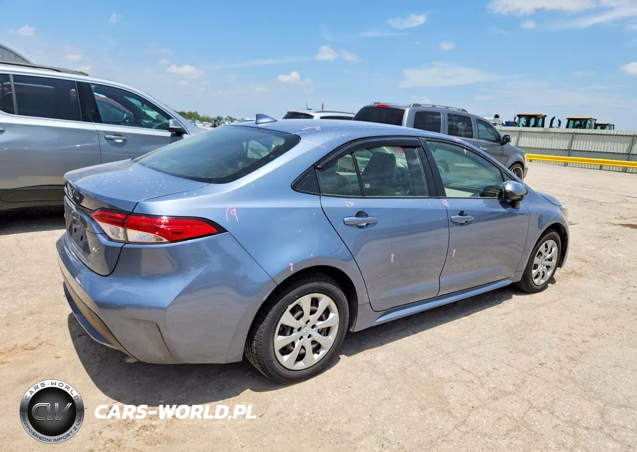 2022 Toyota Corolla Le VIN:JTDEPMAEXNJ210125 - 3