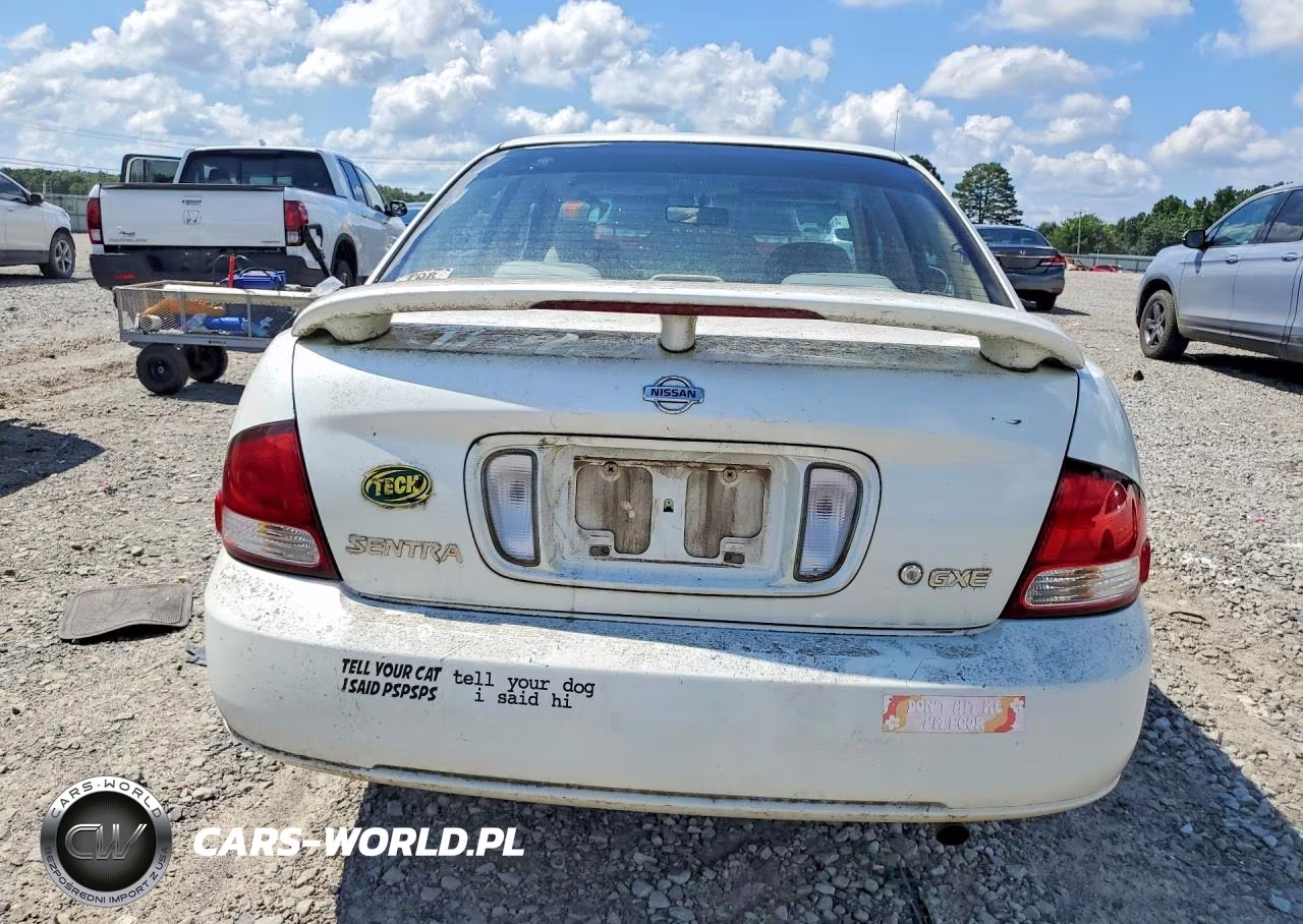 2000 Nissan Sentra Base VIN:3N1CB51D6YL333195 - 6
