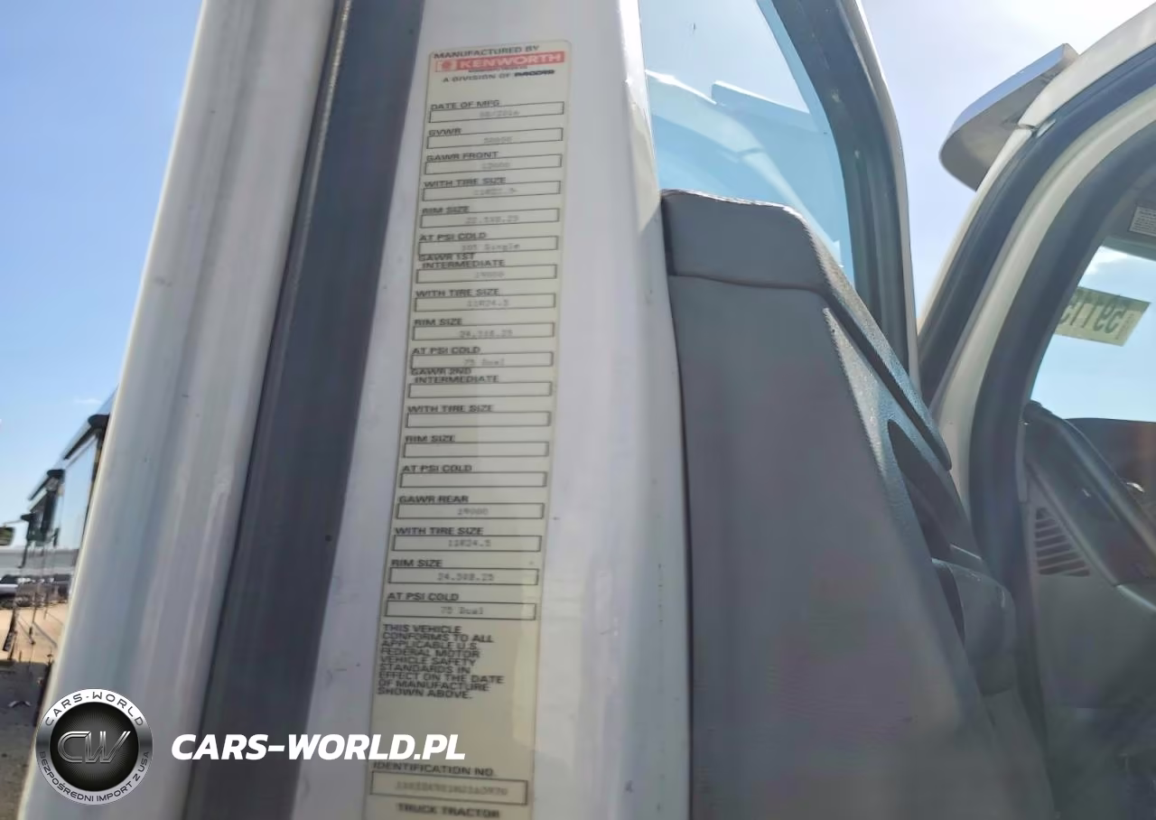 2017 Kenworth Constructi - Semi Truck VIN:1XKZDK9X1HJ163970 - 10