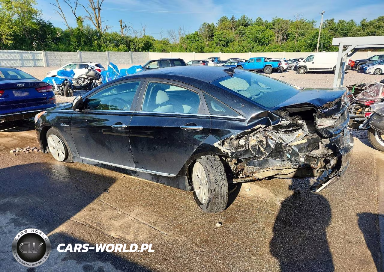 2015 Hyundai Sonata Hybrid Base VIN:KMHEC4A44FA119643 - 2