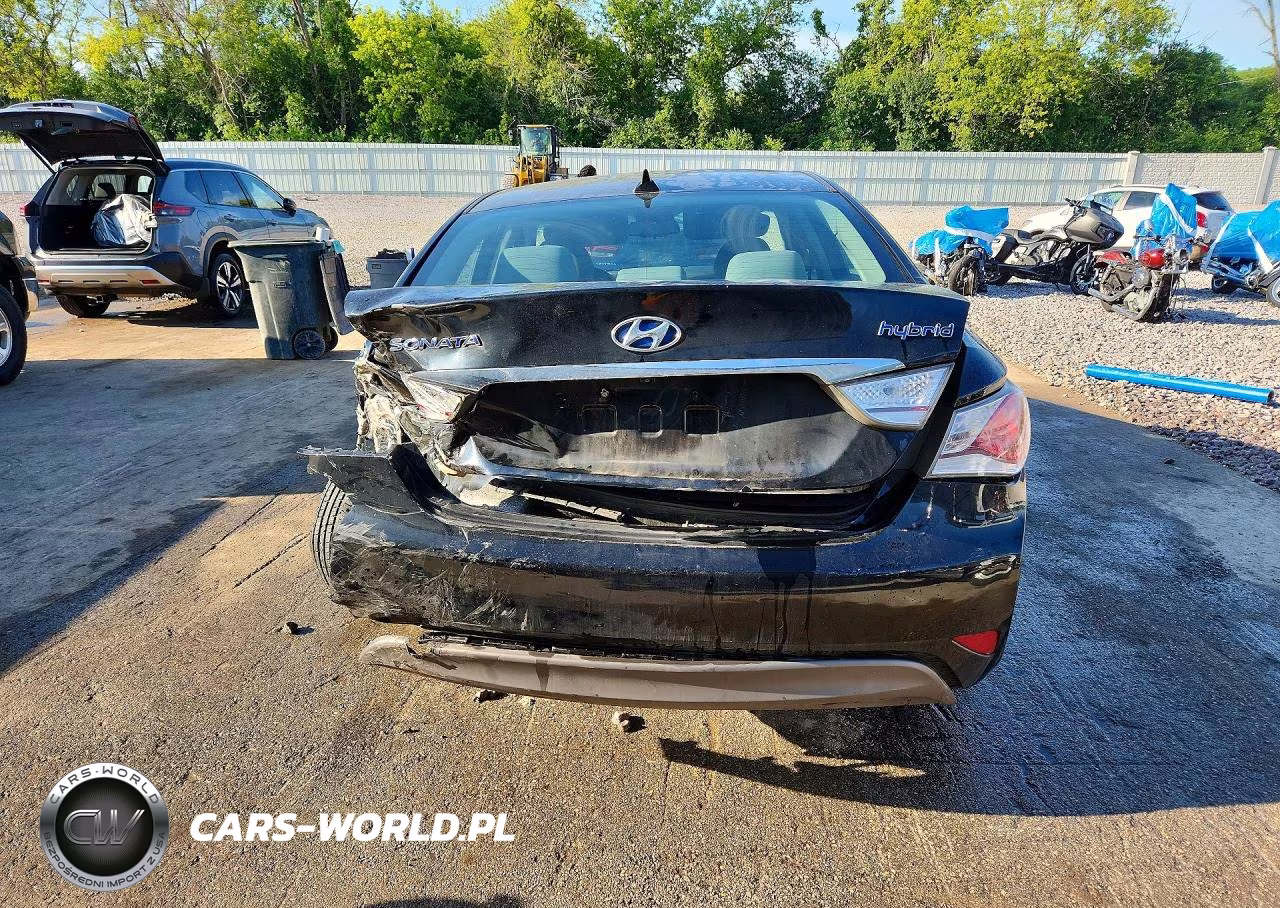 2015 Hyundai Sonata Hybrid Base VIN:KMHEC4A44FA119643 - 6