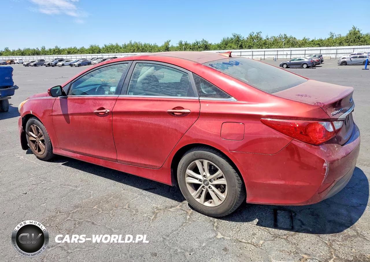 2014 Hyundai Sonata Gls VIN:5NPEB4AC4EH856427 - 2
