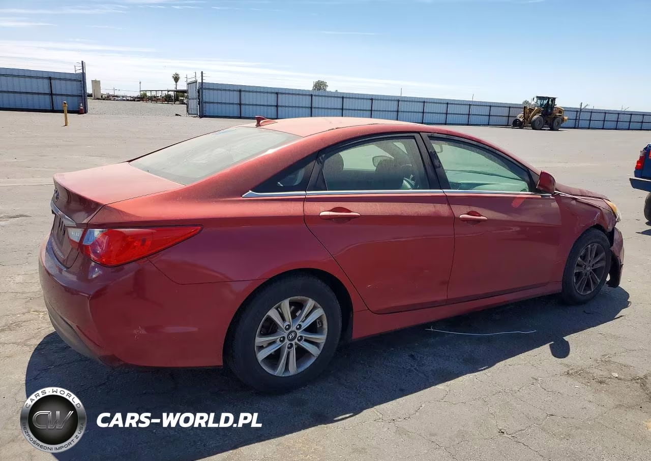 2014 Hyundai Sonata Gls VIN:5NPEB4AC4EH856427 - 3