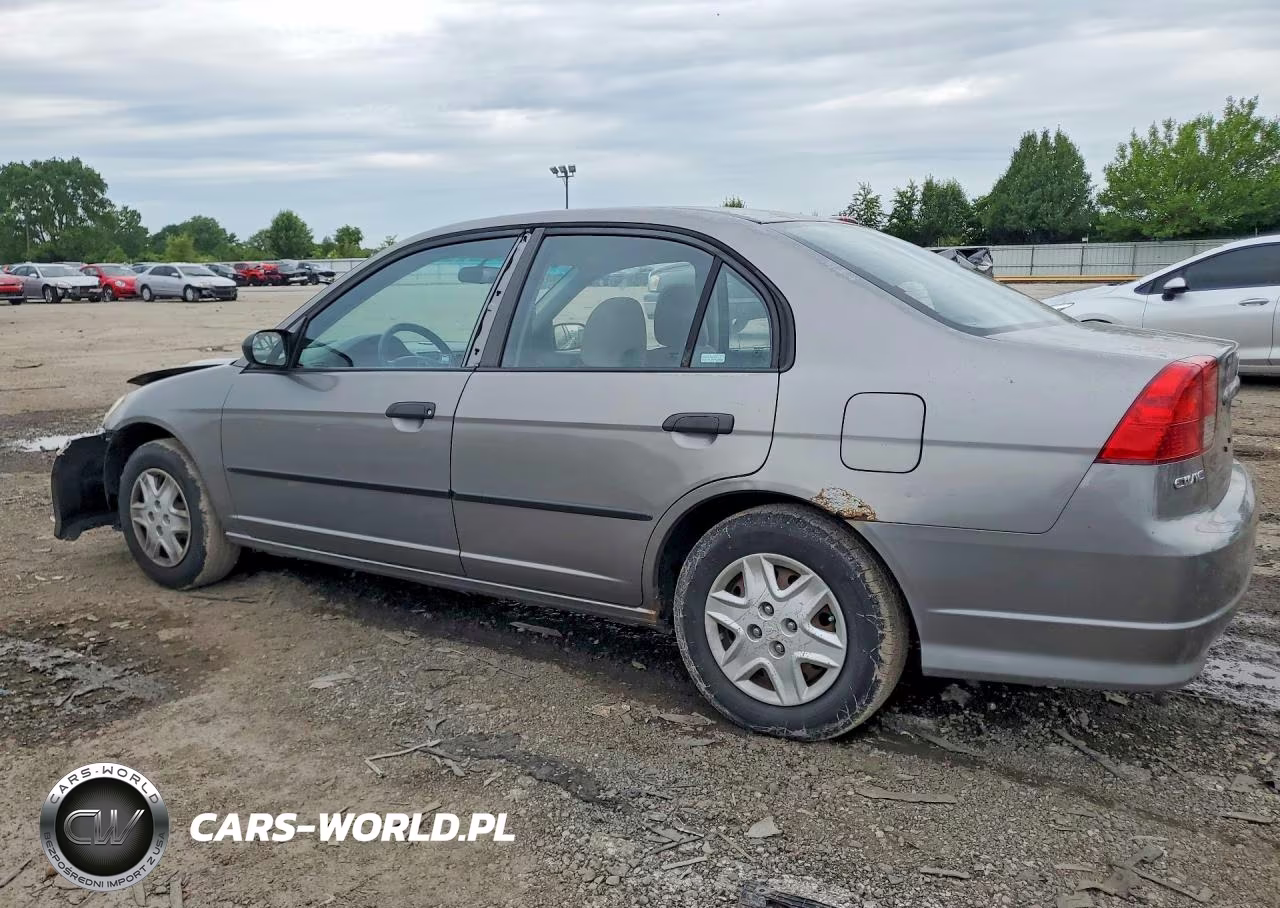 2005 Honda Civic Dx Vp VIN:2HGES16385H624236 - 2
