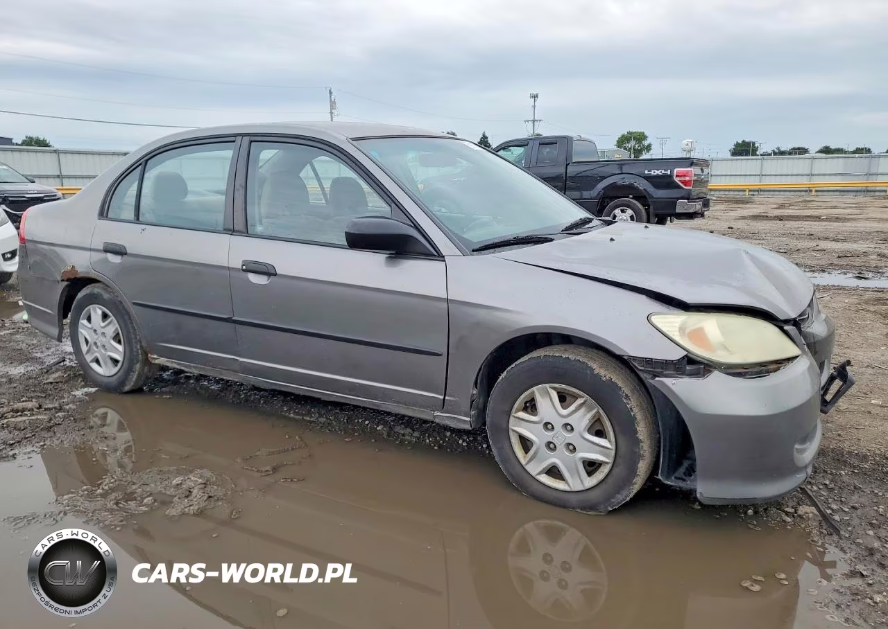 2005 Honda Civic Dx Vp VIN:2HGES16385H624236 - 4