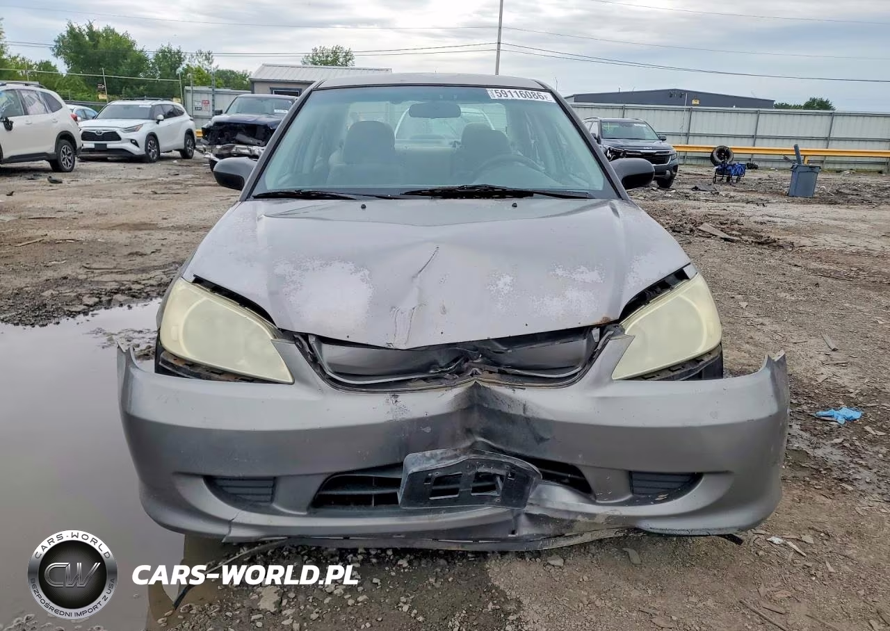2005 Honda Civic Dx Vp VIN:2HGES16385H624236 - 5