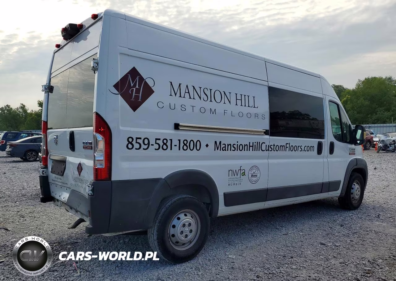 2017 Ram Promaster 2500 2500 High VIN:3C6TRVDG2HE512974 - 3