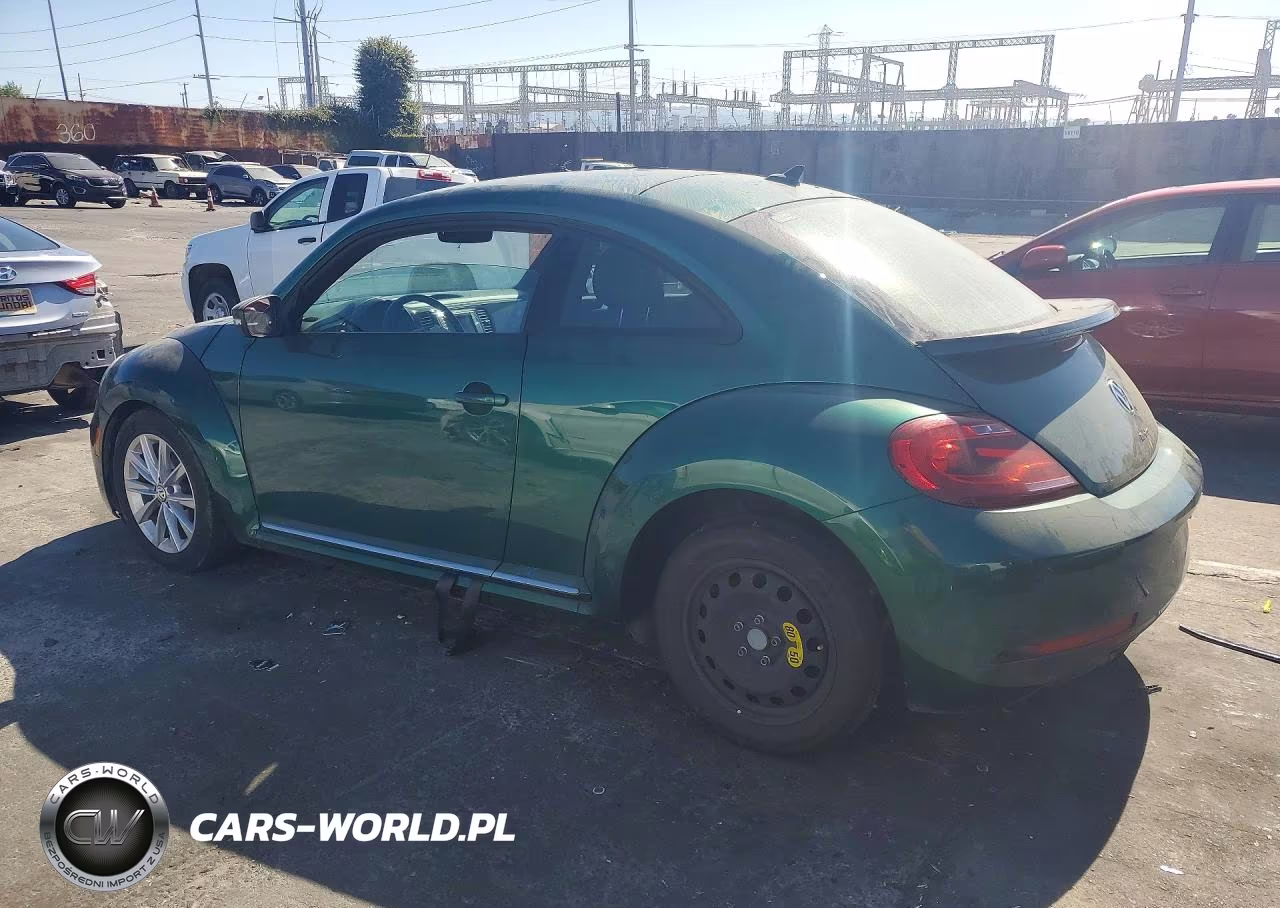 2018 VOLKSWAGEN BEETLE S VIN:3VWFD7ATXJM714746 - 2