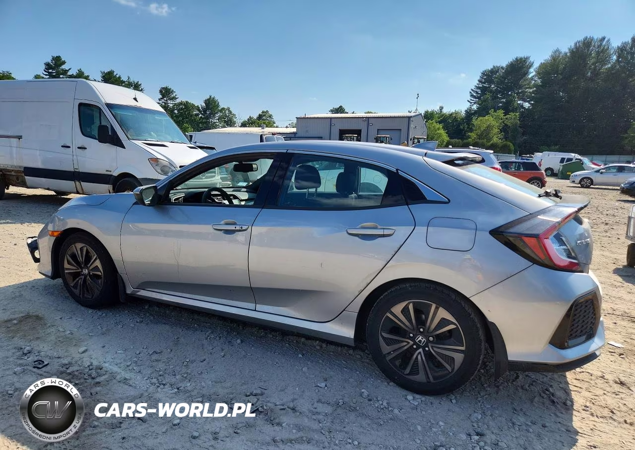 2017 Honda Civic Ex VIN:SHHFK7H62HU424796 - 2