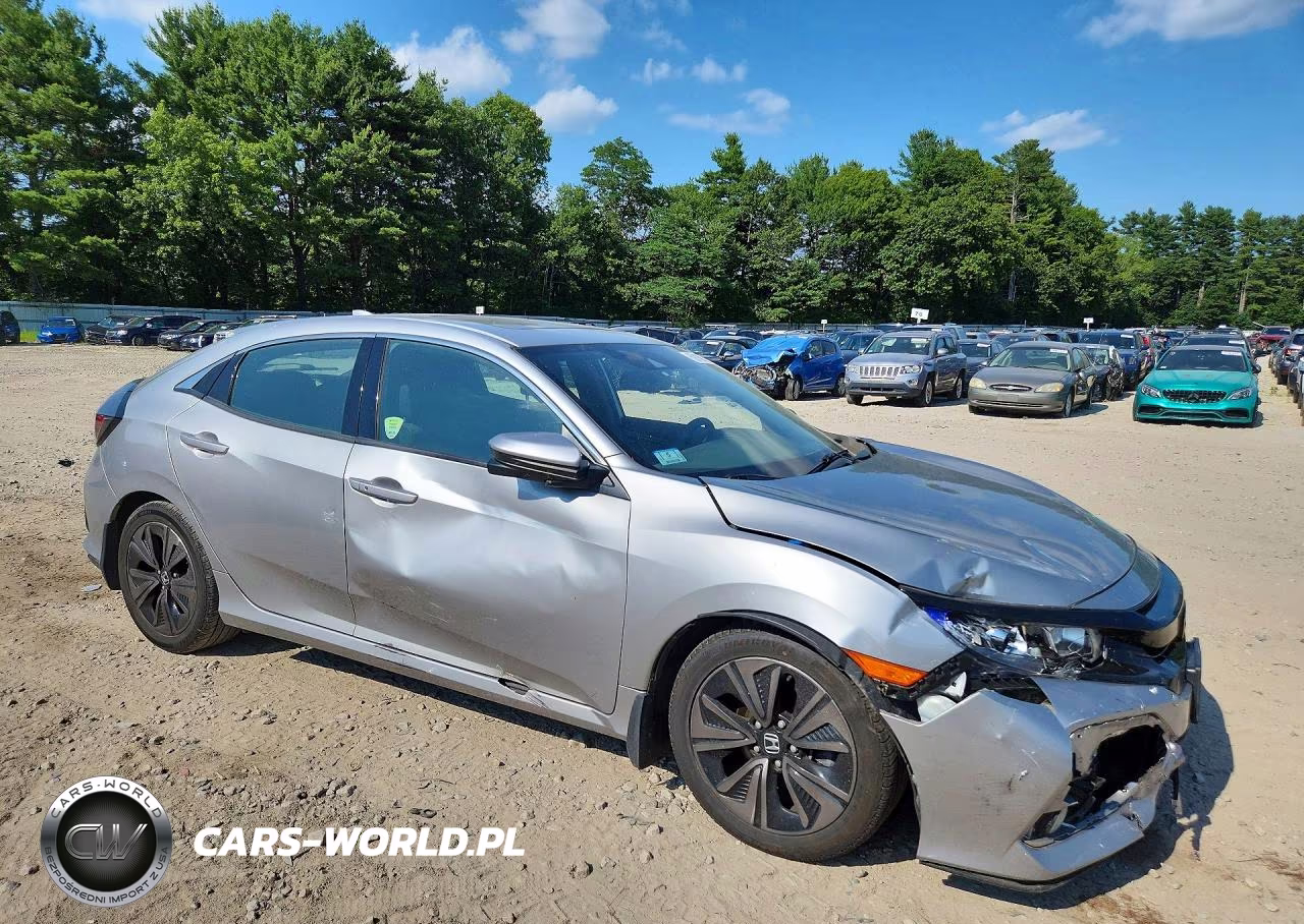 2017 Honda Civic Ex VIN:SHHFK7H62HU424796 - 4