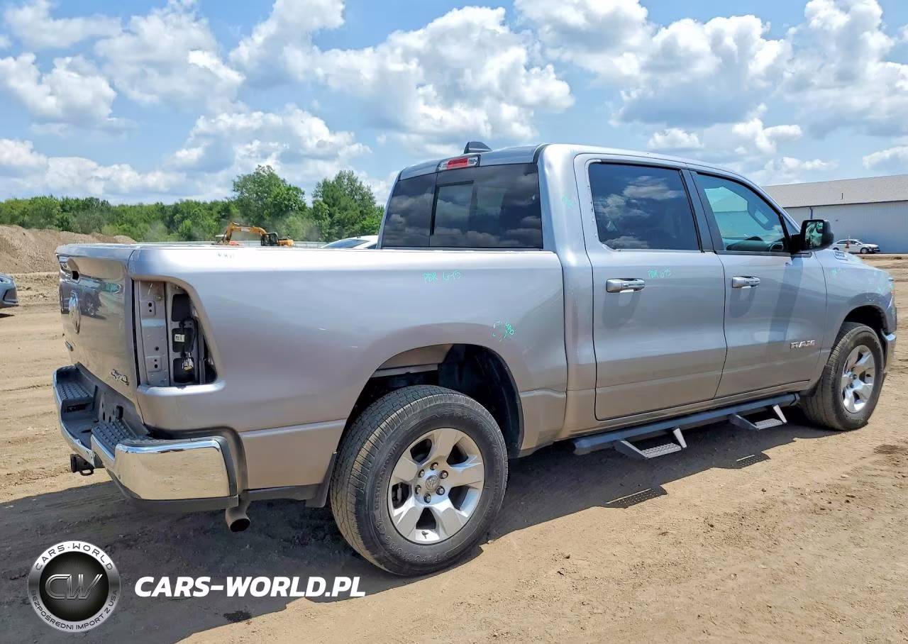 2019 Ram 1500 Big Horn-Lone Star VIN:1C6RRFFG8KN739490 - 3