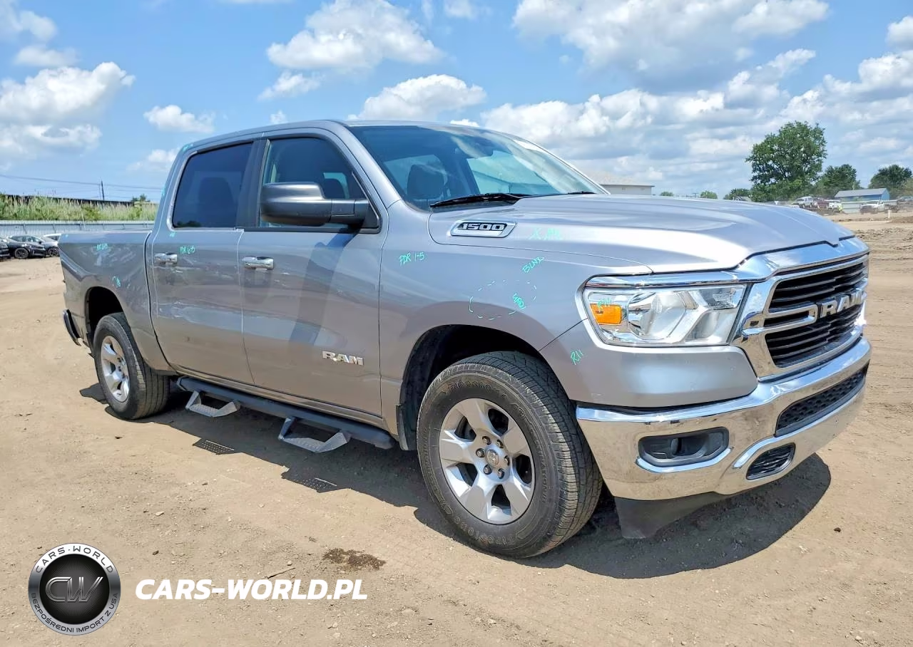 2019 Ram 1500 Big Horn-Lone Star VIN:1C6RRFFG8KN739490 - 4