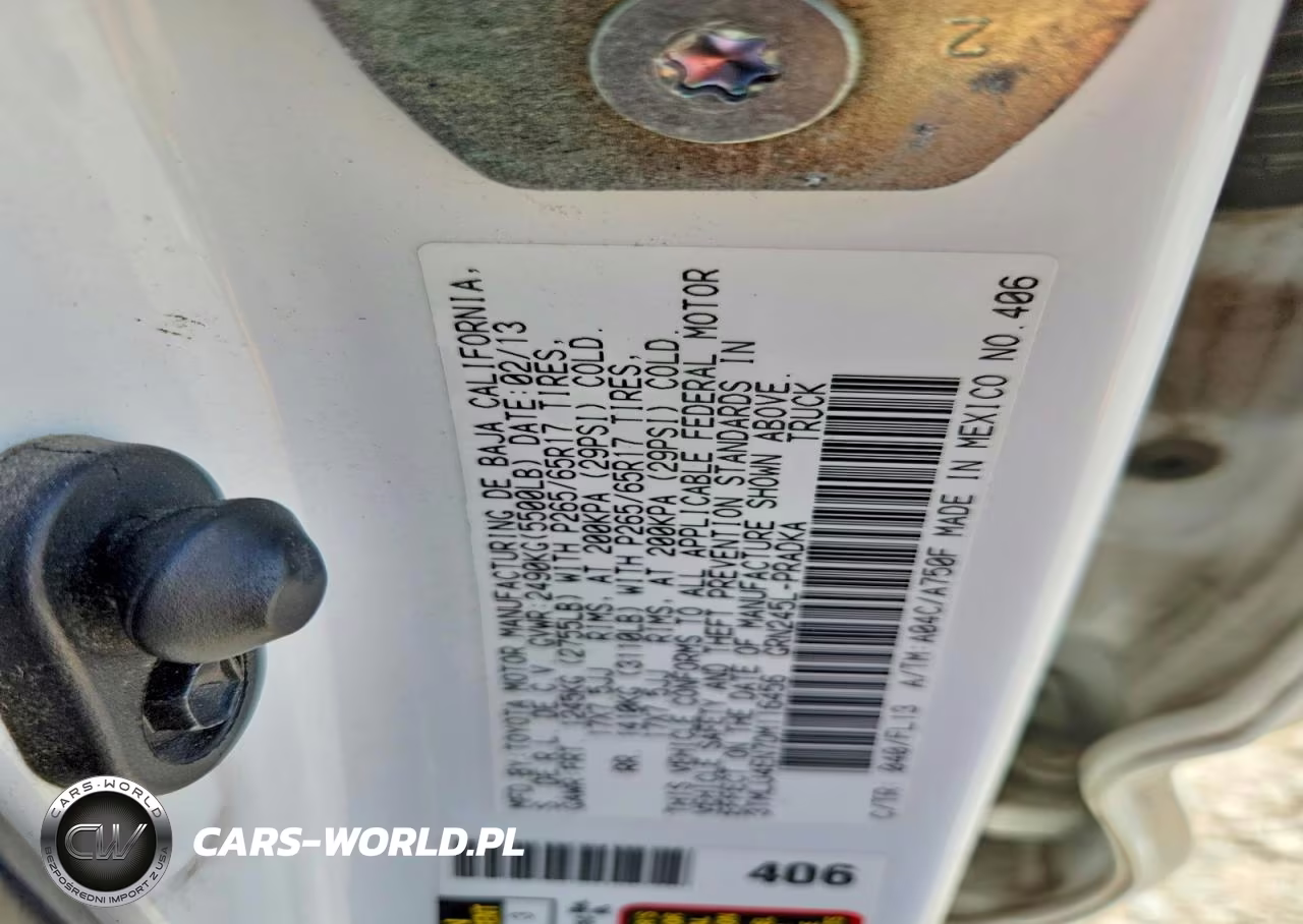 2013 Toyota Tacoma Double Cab VIN:3TMLU4EN7DM116456 - 12