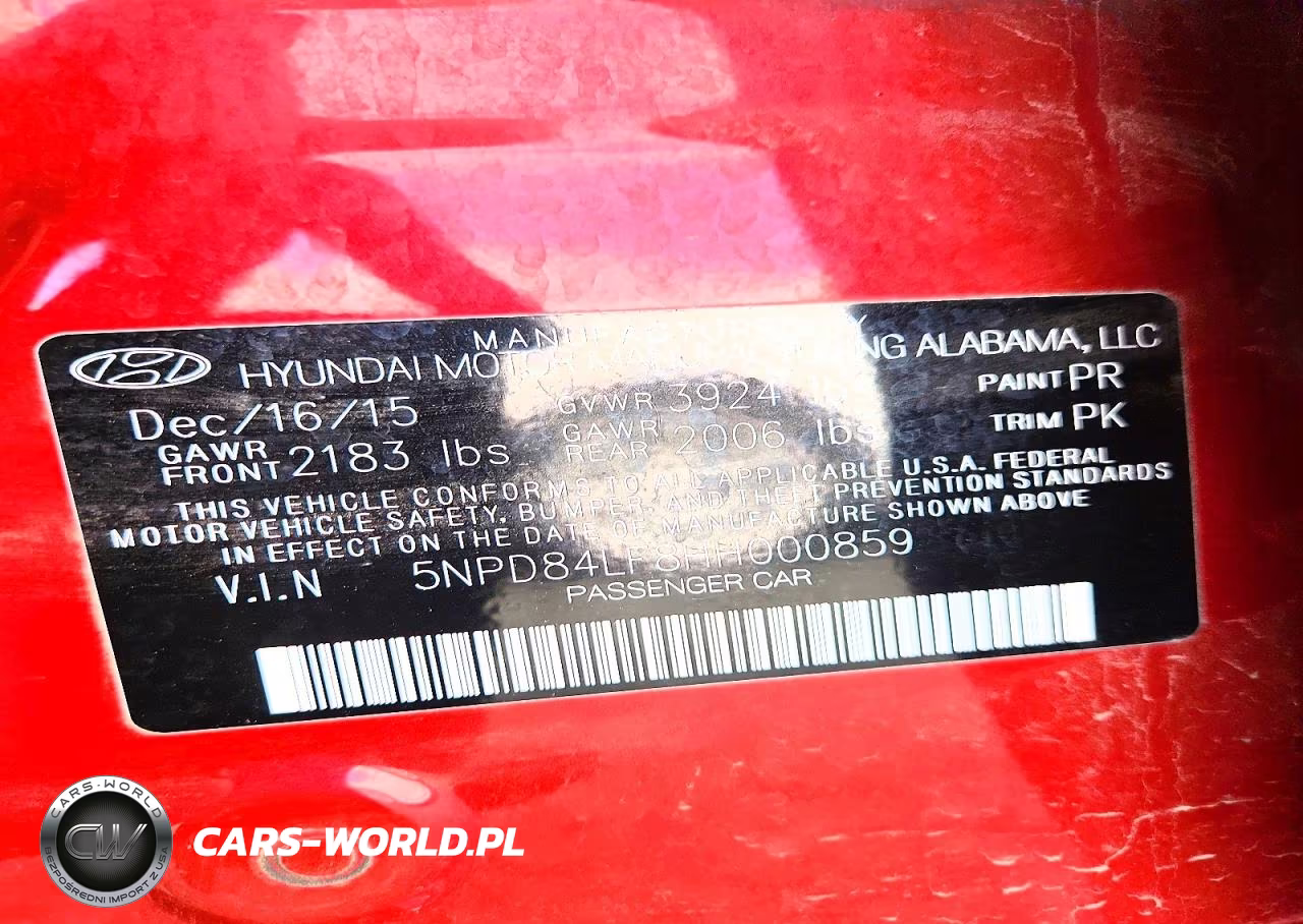 2017 Hyundai Elantra Se VIN:5NPD84LF8HH000859 - 12