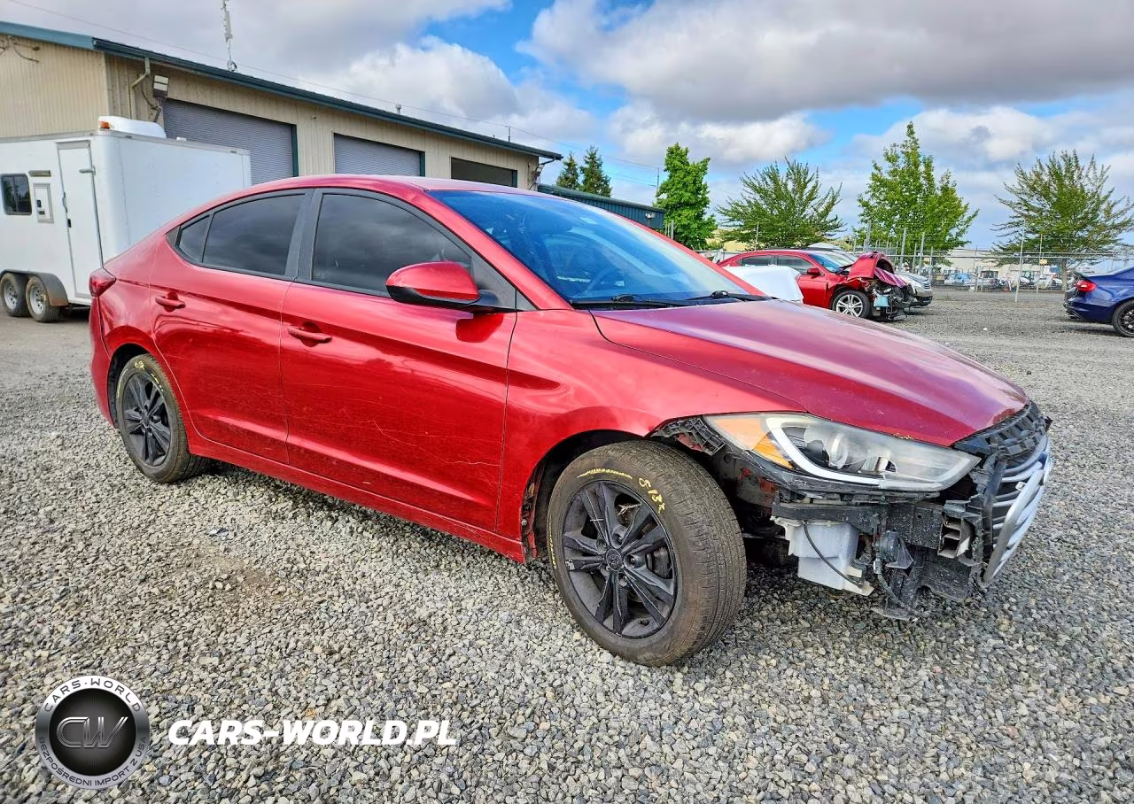 2017 Hyundai Elantra Se VIN:5NPD84LF8HH000859 - 4