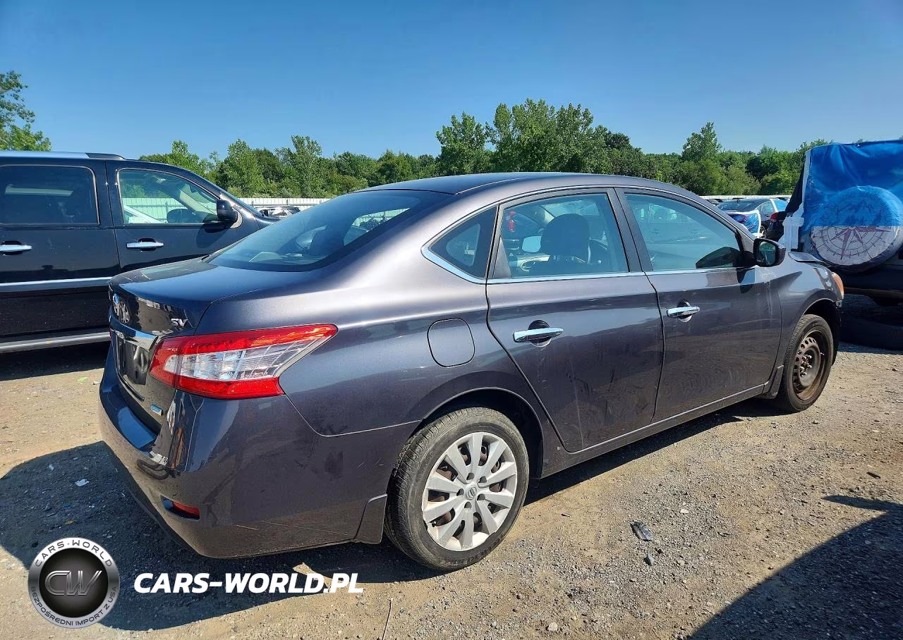 2014 Nissan Sentra Sv VIN:3N1AB7AP4EY232944 - 3