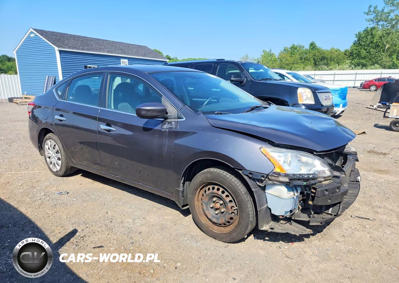 2014 Nissan Sentra Sv VIN:3N1AB7AP4EY232944 - 4