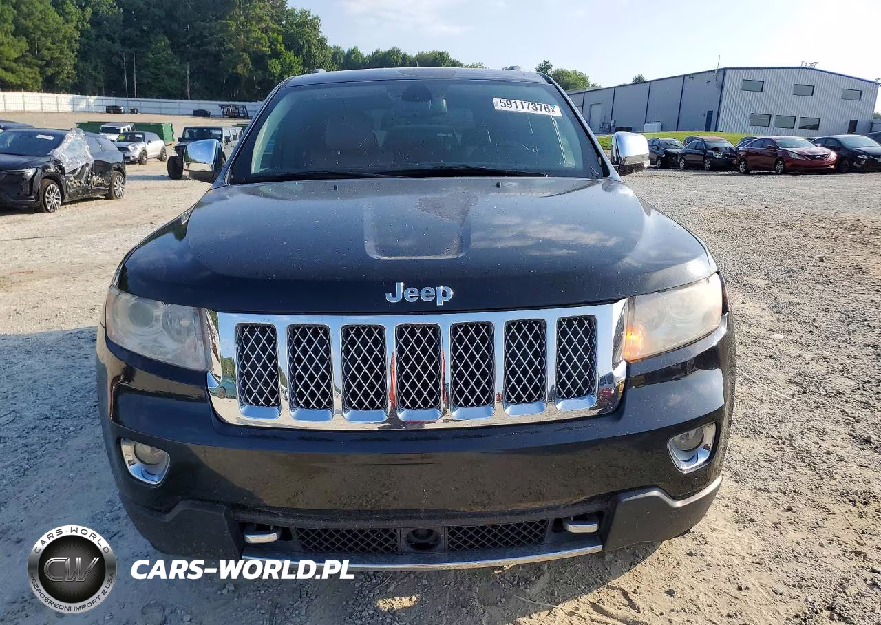 2012 Jeep Grand Cherokee Overland VIN:1C4RJECT7CC263905 - 5
