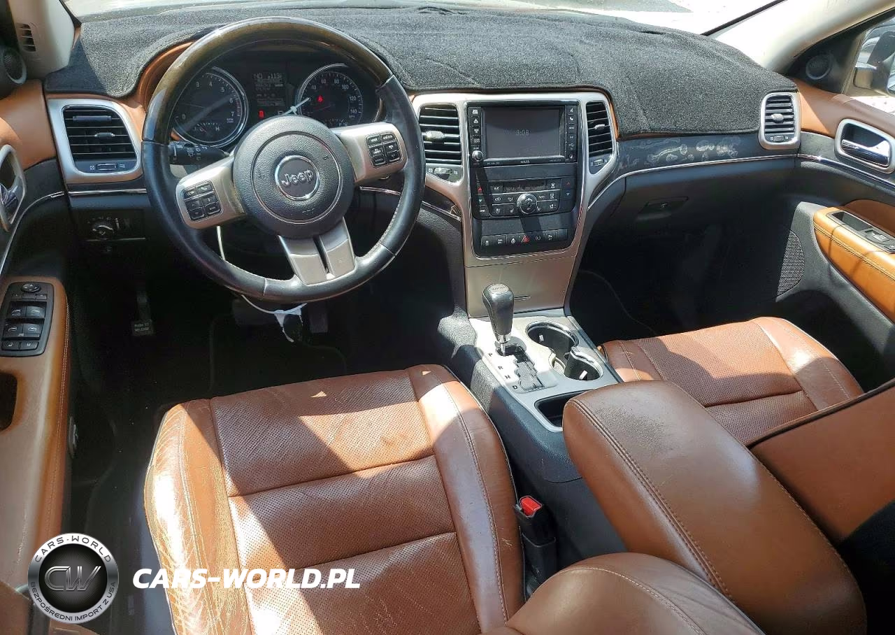 2012 Jeep Grand Cherokee Overland VIN:1C4RJECT7CC263905 - 8