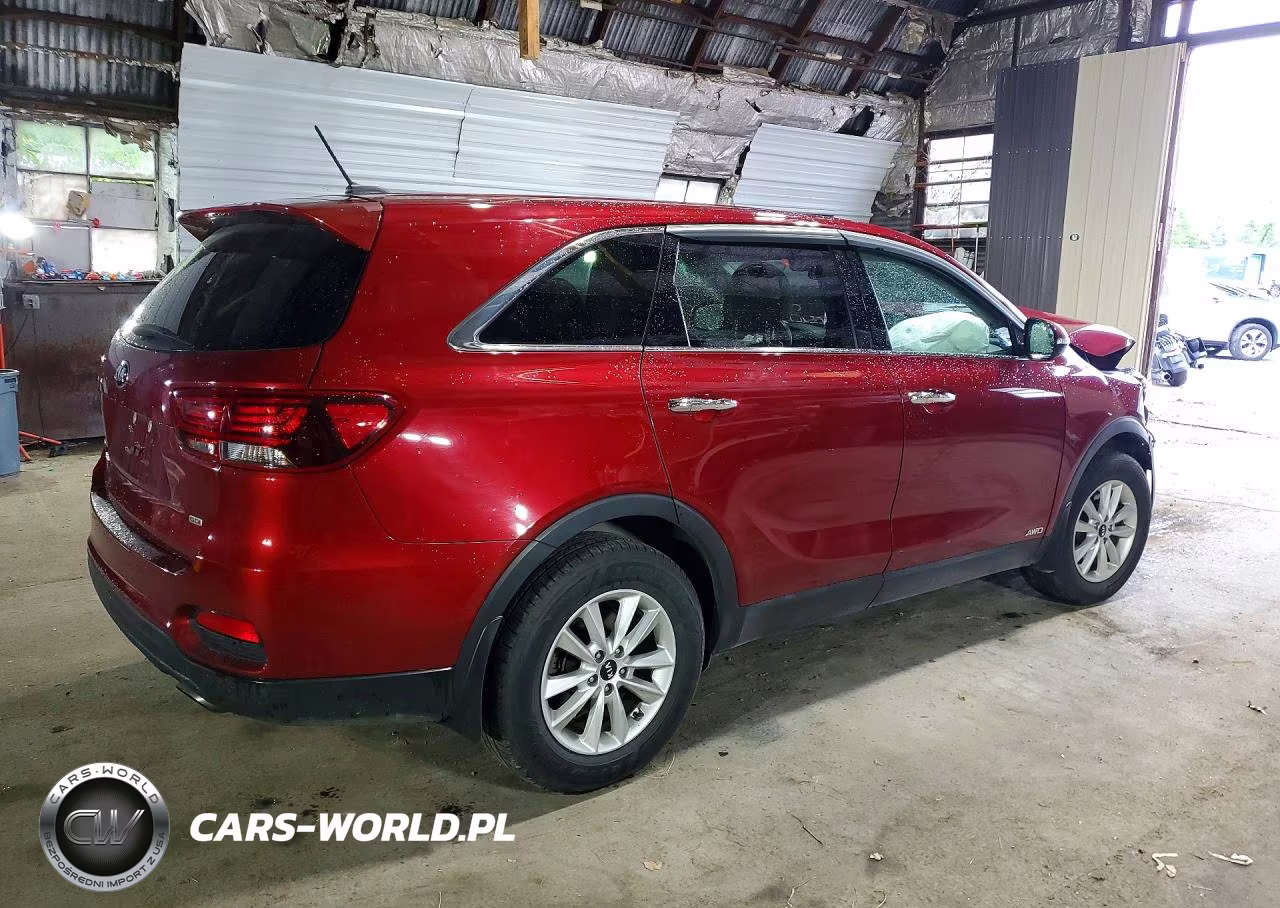 2019 Kia Sorento Lx VIN:5XYPGDA35KG542413 - 3