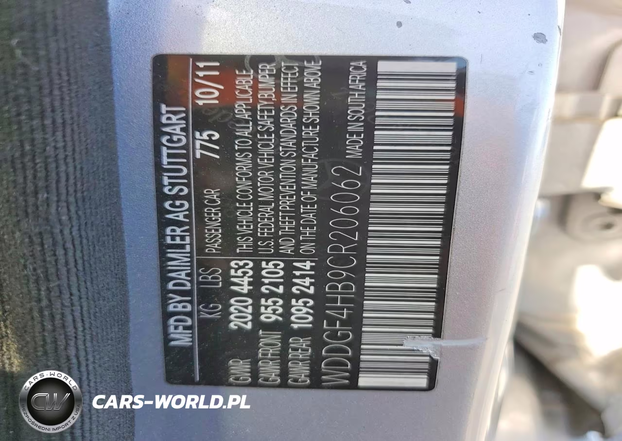 2012 Mercedes-Benz C 250 VIN:WDDGF4HB9CR206062 - 12