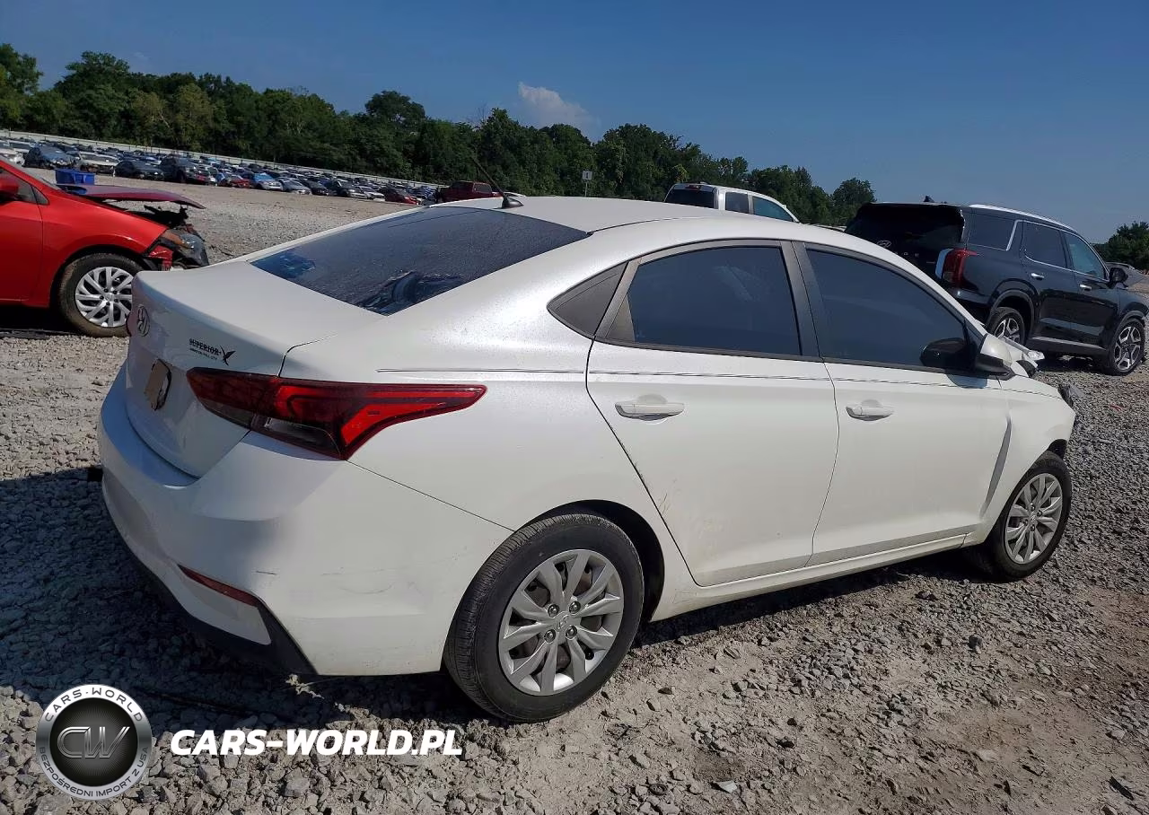 2020 Hyundai Accent Se VIN:3KPC24A6XLE094353 - 3
