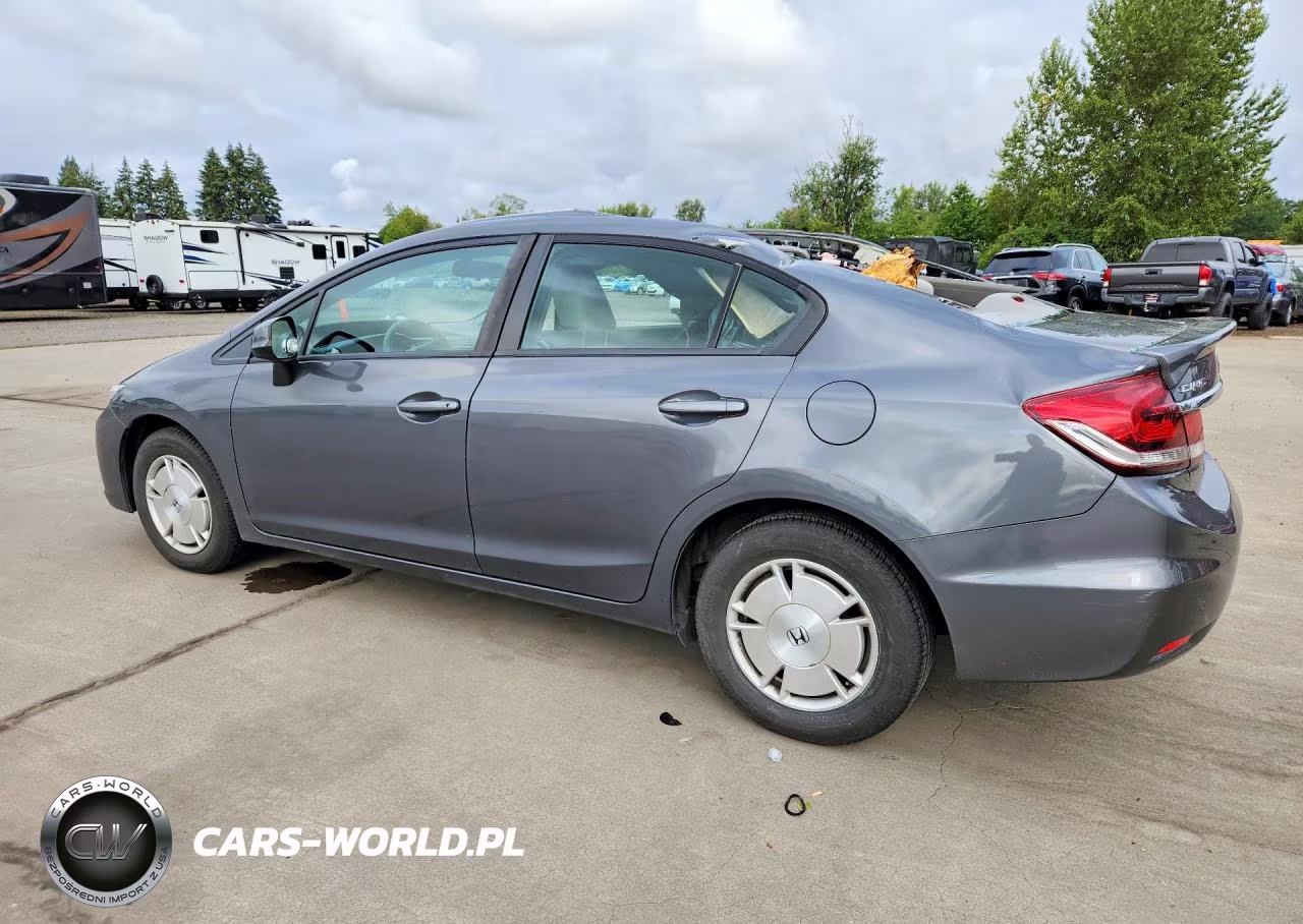 2013 Honda Civic Hf VIN:2HGFB2F63DH533586 - 2