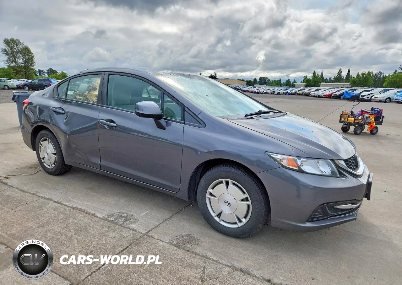 2013 Honda Civic Hf VIN:2HGFB2F63DH533586 - 4