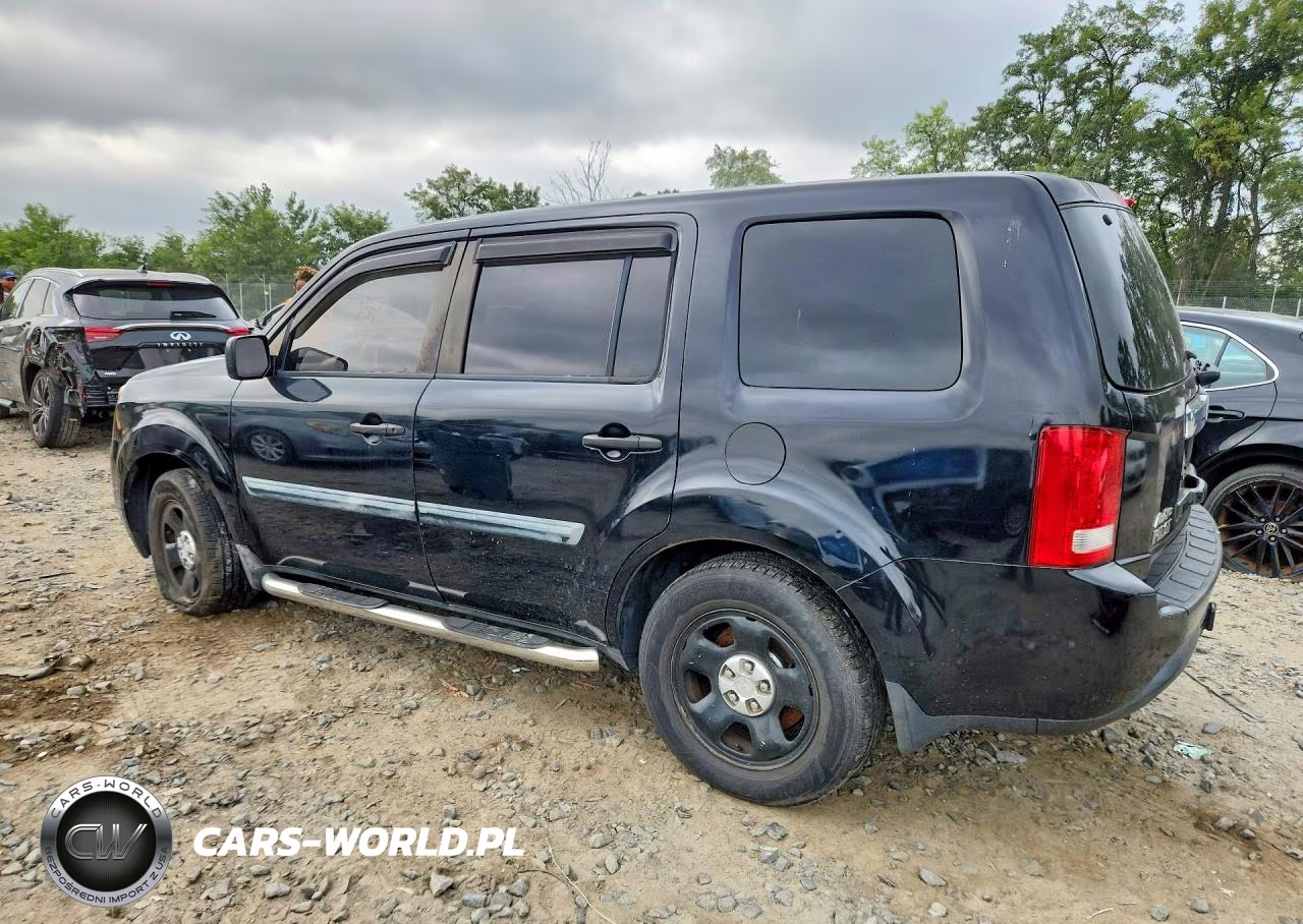 2012 Honda Pilot Lx VIN:5FNYF4H21CB003929 - 2