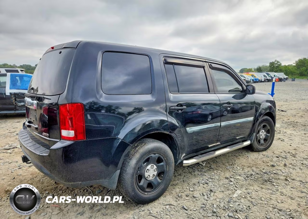 2012 Honda Pilot Lx VIN:5FNYF4H21CB003929 - 3