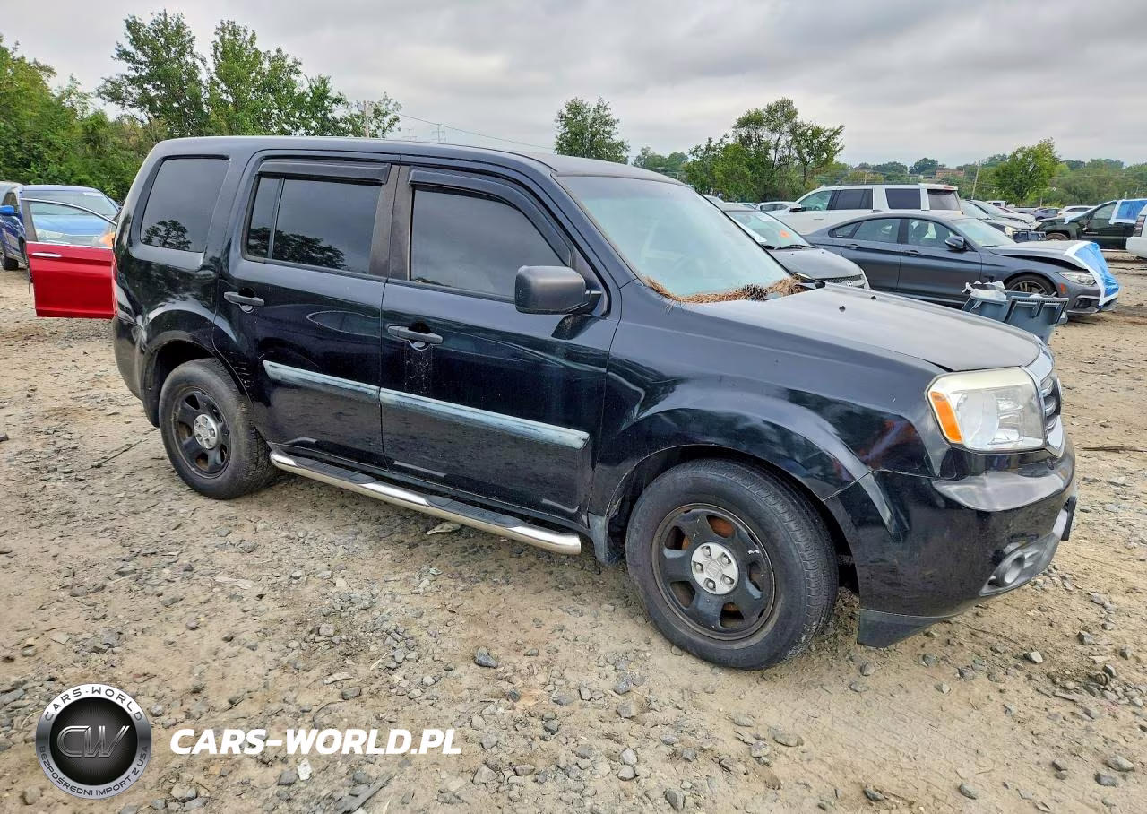 2012 Honda Pilot Lx VIN:5FNYF4H21CB003929 - 4