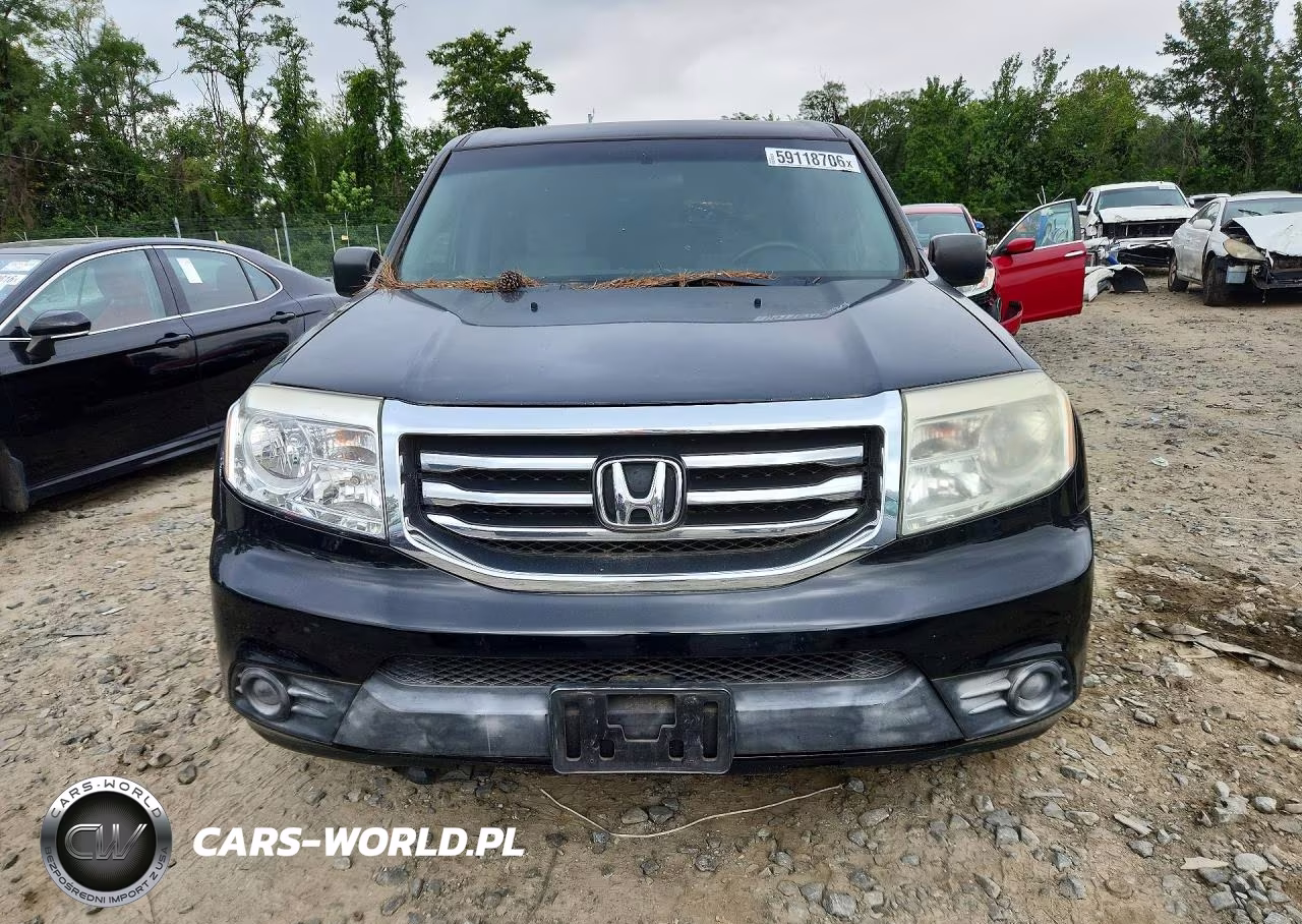 2012 Honda Pilot Lx VIN:5FNYF4H21CB003929 - 5