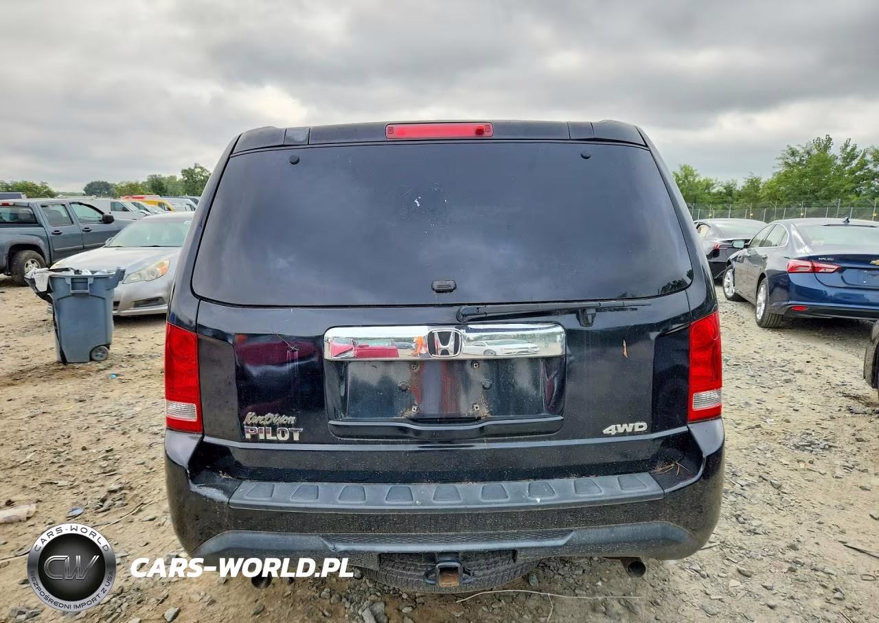 2012 Honda Pilot Lx VIN:5FNYF4H21CB003929 - 6