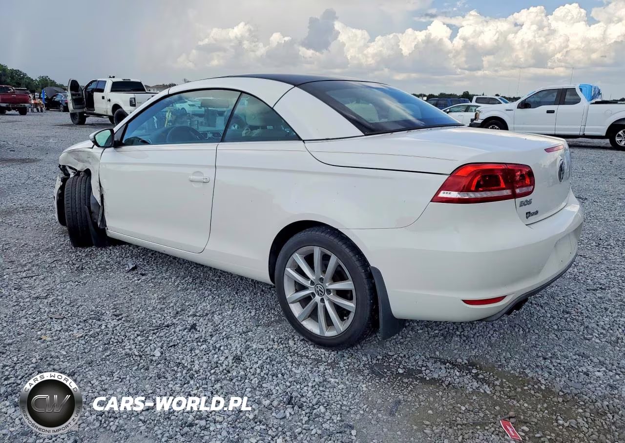 2013 Volkswagen Eos Komfort VIN:WVWBW8AH3DV007611 - 2