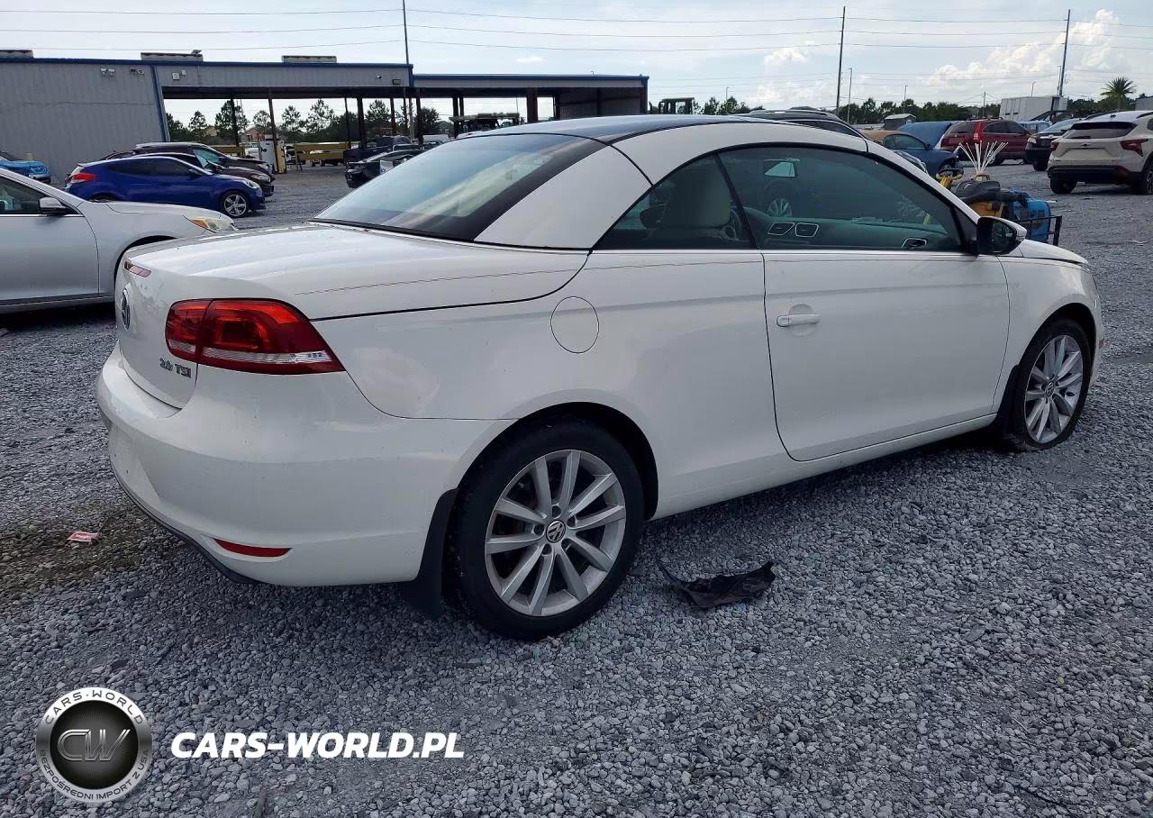 2013 Volkswagen Eos Komfort VIN:WVWBW8AH3DV007611 - 3