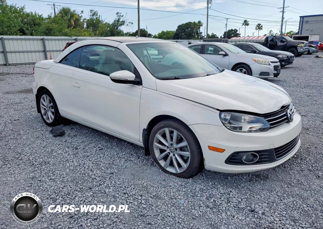 2013 Volkswagen Eos Komfort VIN:WVWBW8AH3DV007611 - 4