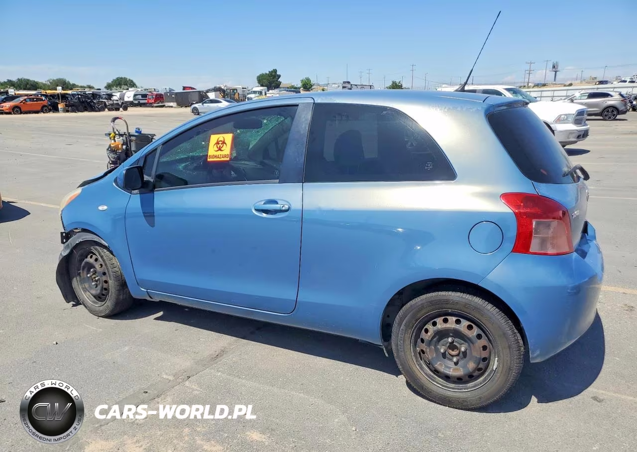 2007 Toyota Yaris Base VIN:JTDJT903875096225 - 2