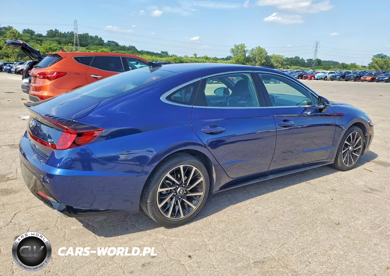 2020 Hyundai Sonata Sel Plus VIN:5NPEJ4J23LH040445 - 3