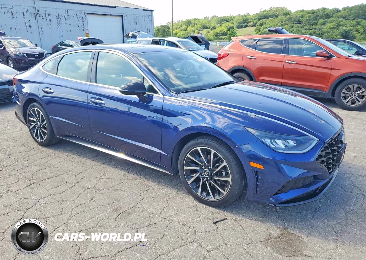 2020 Hyundai Sonata Sel Plus VIN:5NPEJ4J23LH040445 - 4