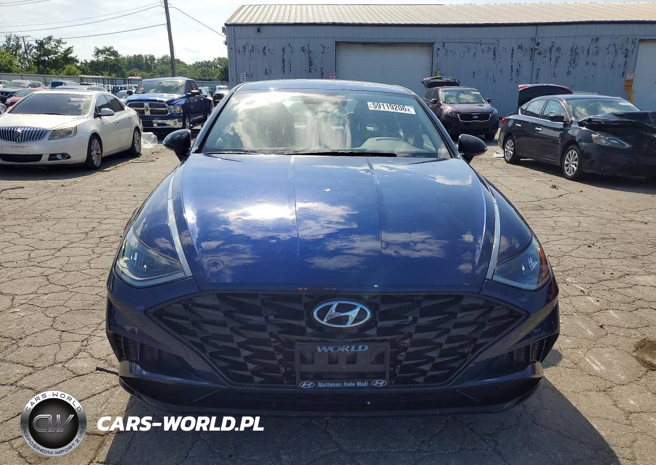 2020 Hyundai Sonata Sel Plus VIN:5NPEJ4J23LH040445 - 5