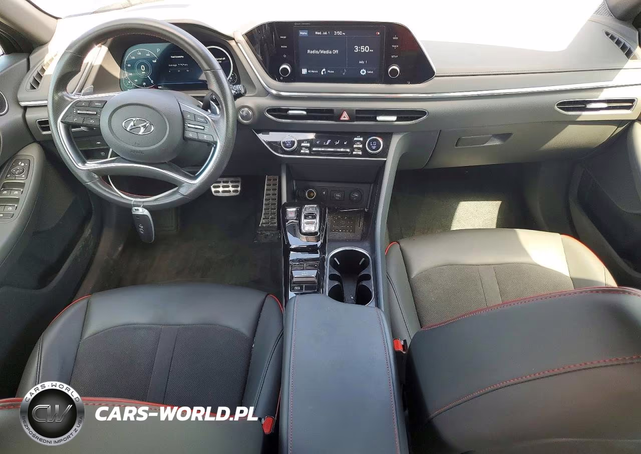 2020 Hyundai Sonata Sel Plus VIN:5NPEJ4J23LH040445 - 8