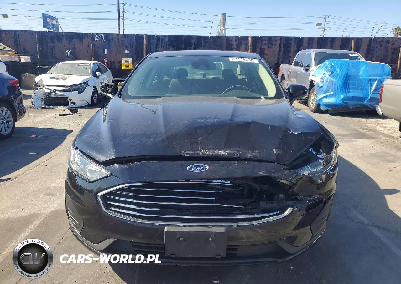 2019 Ford Fusion Se VIN:3FA6P0LU4KR104102 - 5