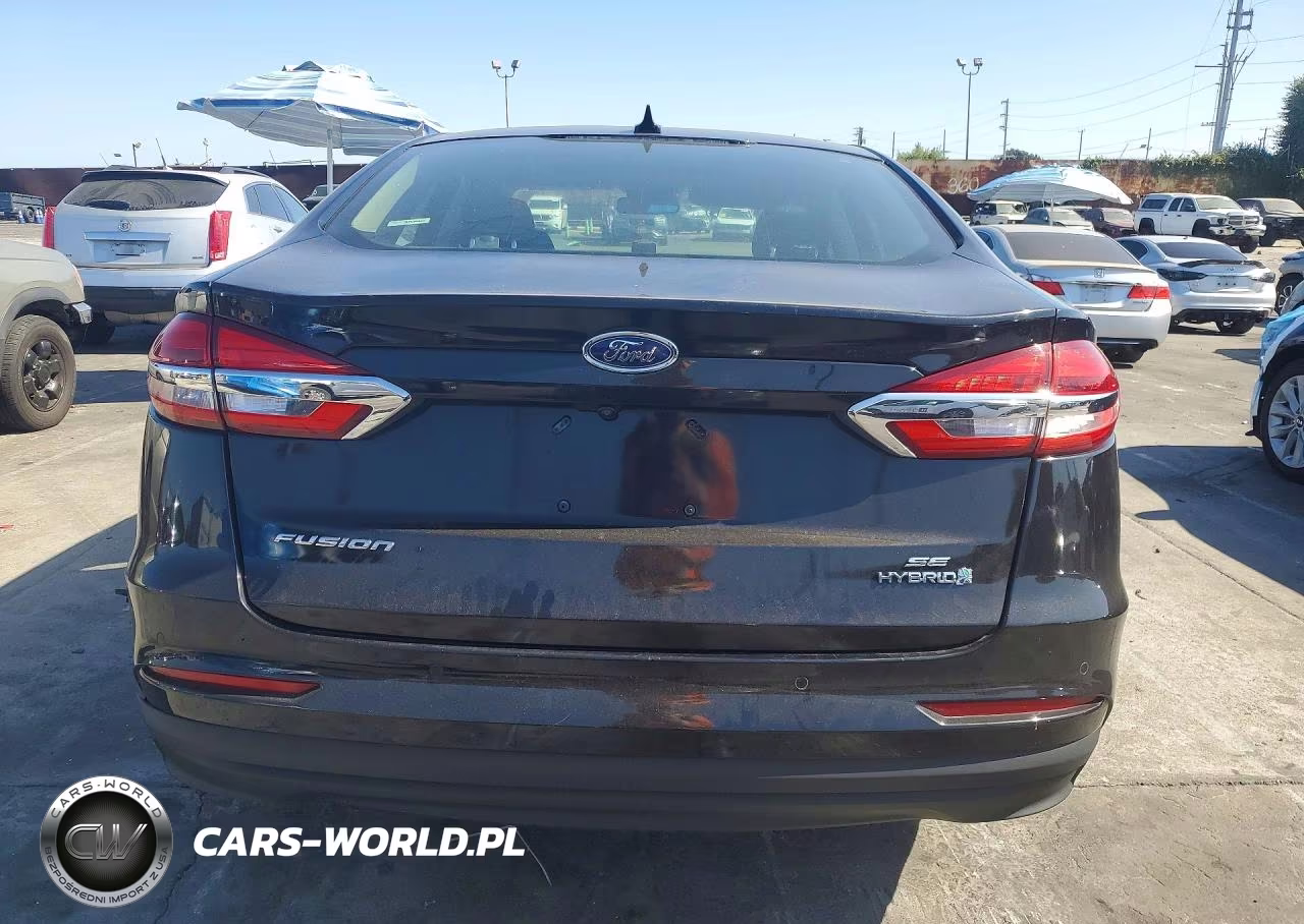 2019 Ford Fusion Se VIN:3FA6P0LU4KR104102 - 6