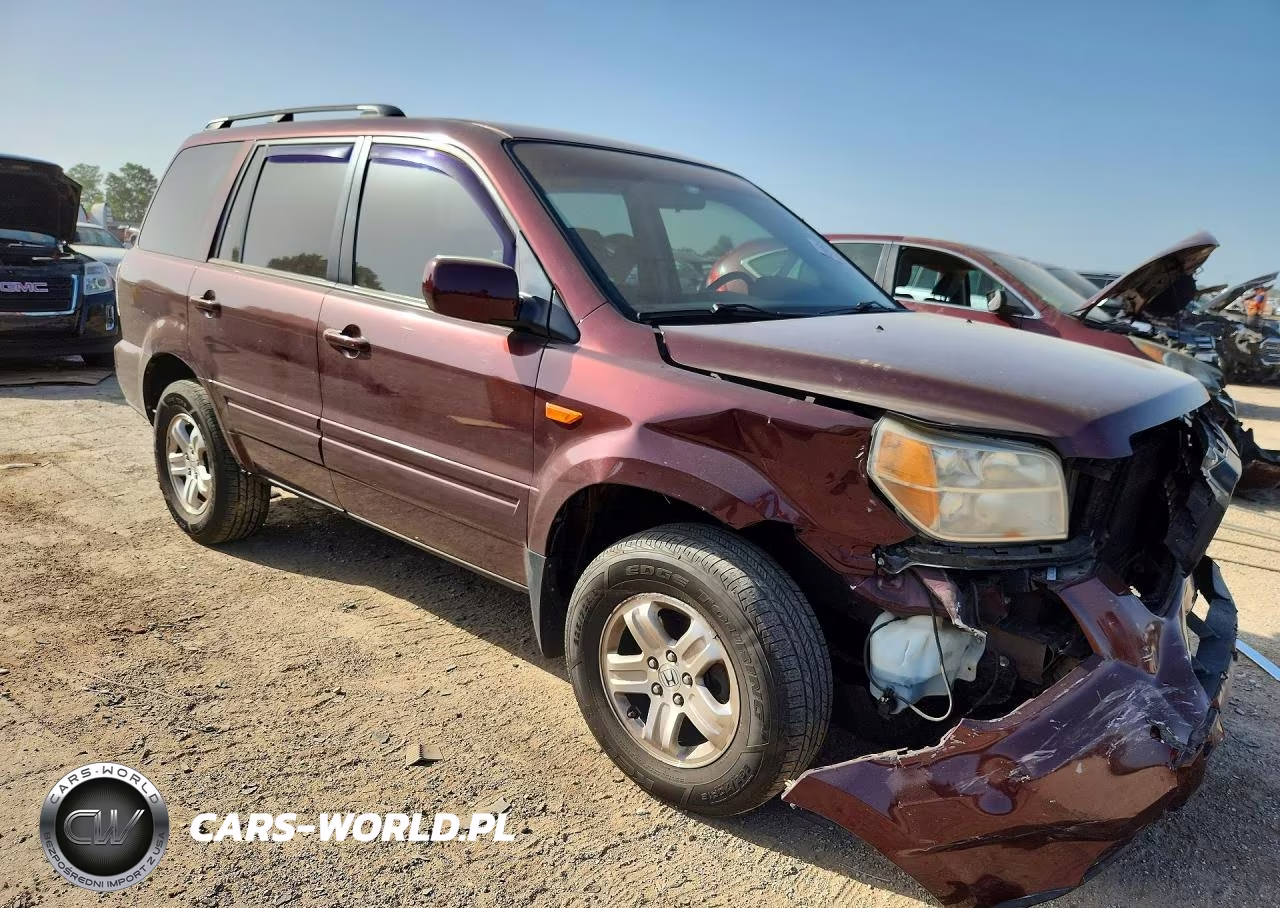2008 Honda Pilot Vp VIN:5FNYF18258B002403 - 4
