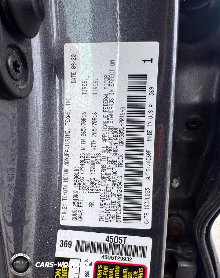 2021 Toyota Tacoma Trd Pro VIN:5TFCZ5ANXMX245413 - 10