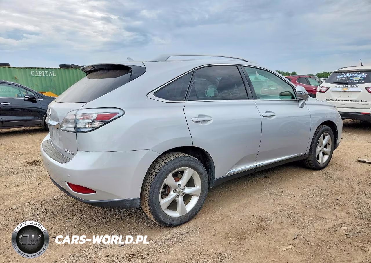 2010 Lexus Rx 350 VIN:2T2BK1BA3AC041420 - 3