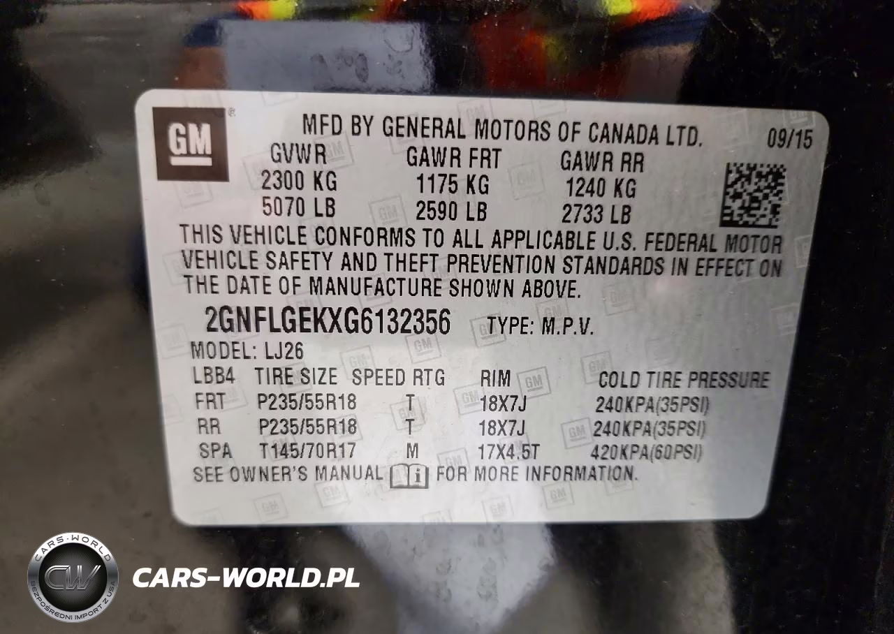2016 Chevrolet Equinox Ltz VIN:2GNFLGEKXG6132356 - 13