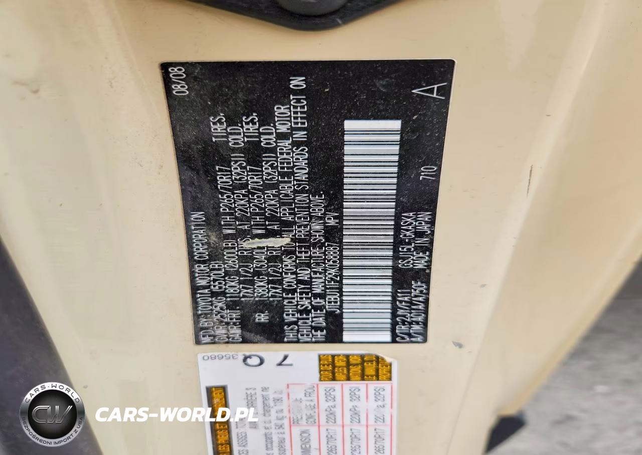 2009 Toyota Fj Cruiser Base VIN:JTEBU11F29K058887 - 13