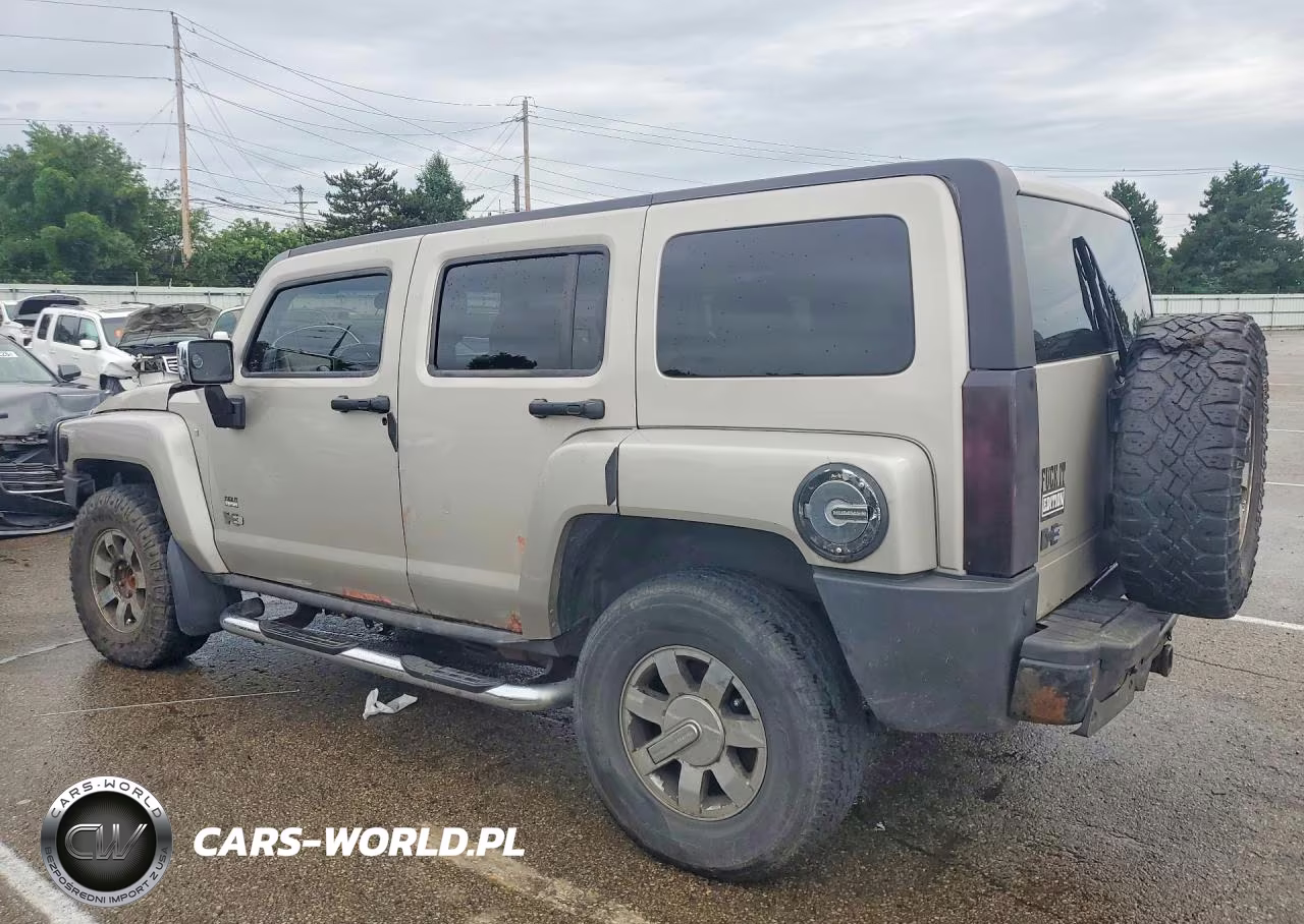 2007 Hummer H3 VIN:5GTDN13E578101443 - 2