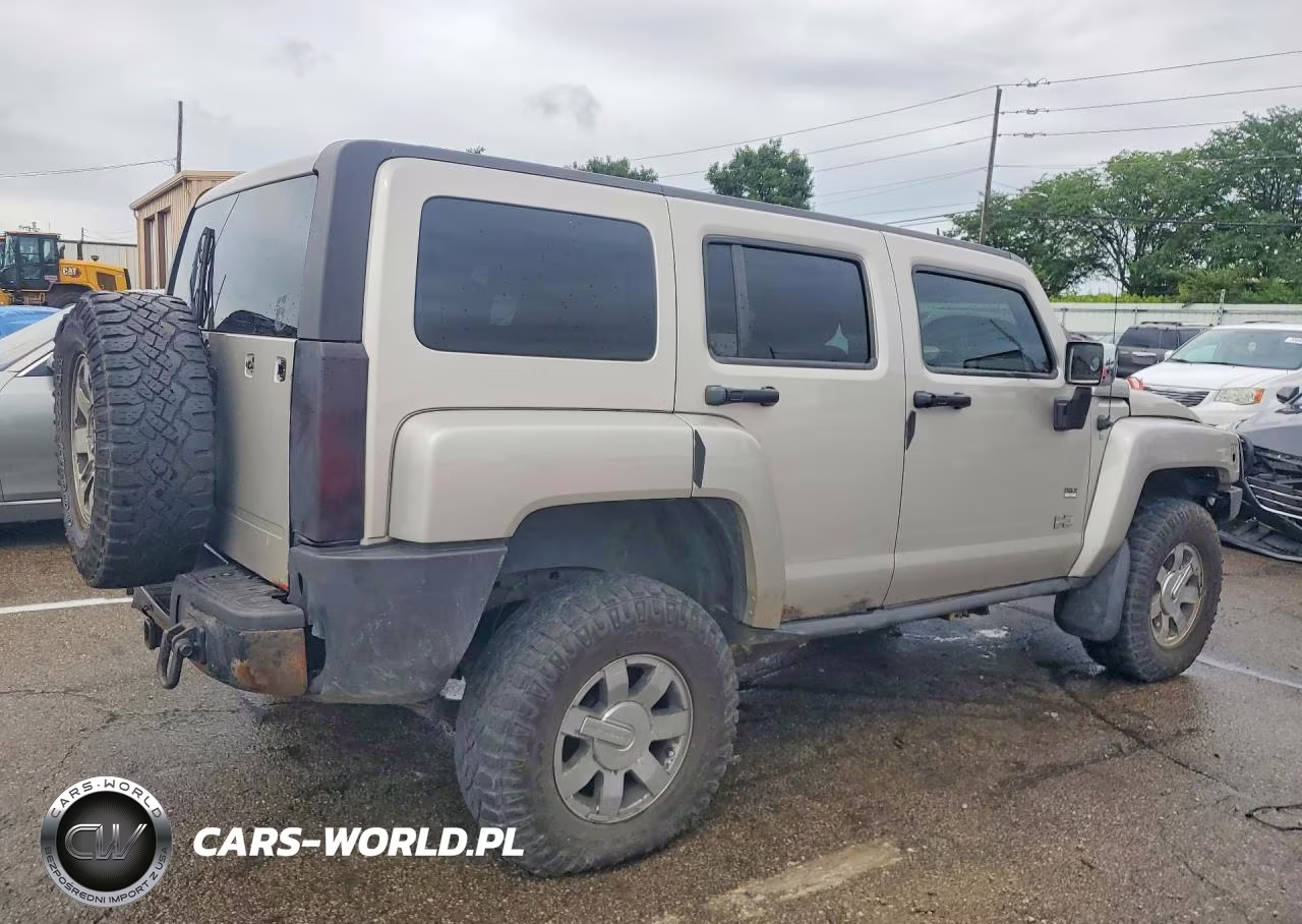 2007 Hummer H3 VIN:5GTDN13E578101443 - 3